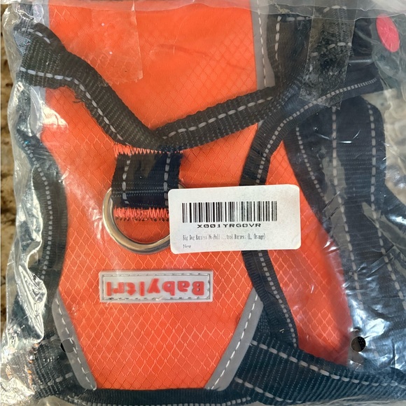BABYLTRL No-Pull Adjustable Reflective Dog Harness
Size L orange - Picture 6 of 9
